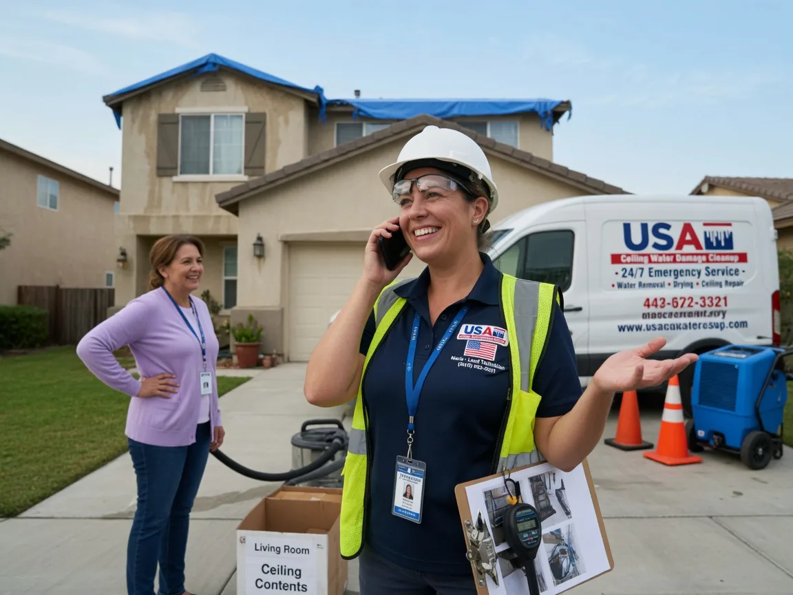 Ceiling Water Damage Restoration Meridian, OK FAQs